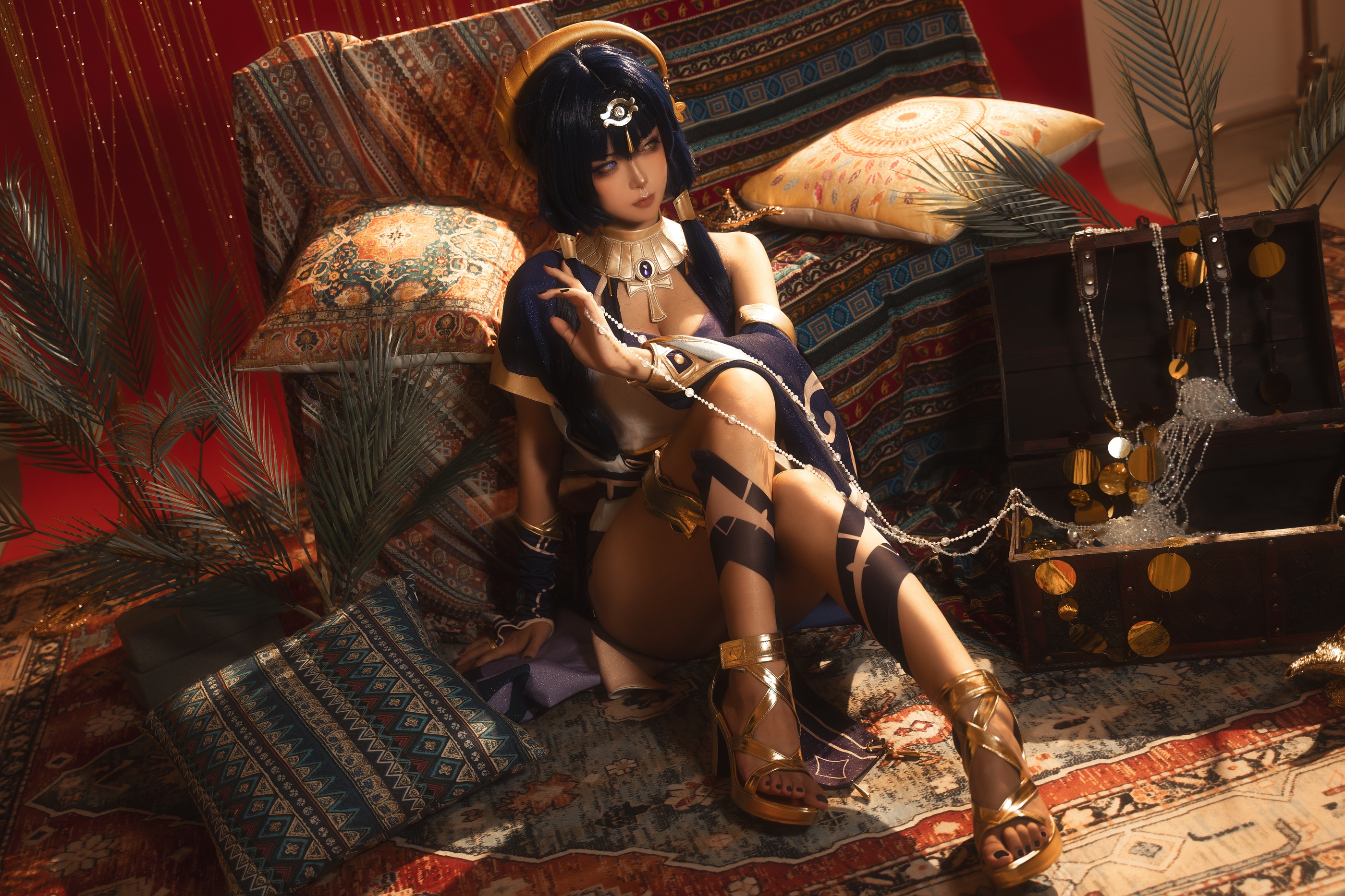 图片[1]-Seya-狮砸 – NO.015 原神 坎蒂丝 Candace [12P]-XikXak
